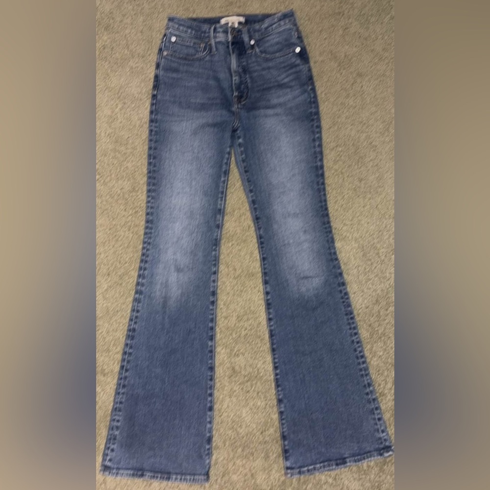 Madewell skinny flare jeans